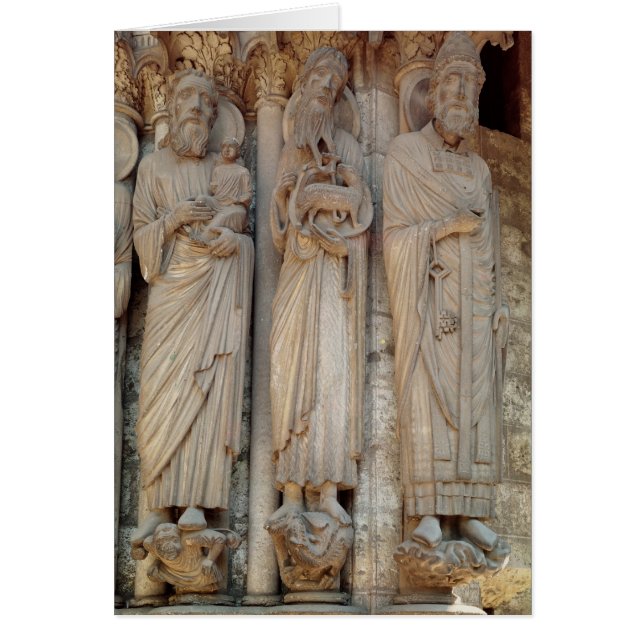 El profeta Simeon, San Juan Bautista (Frente)