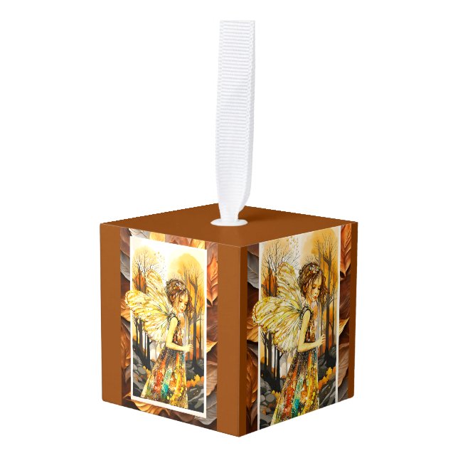 El Próximo Ornamento De Cubo De Caída (Anverso en perspectiva)