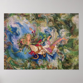 El próximo Poster de arte persa en la primavera