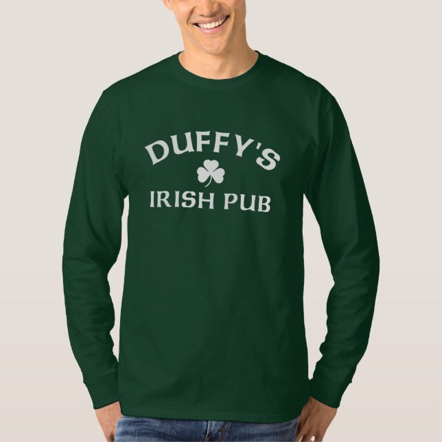 El pub irlandés de Duffy con camiseta (Anverso)