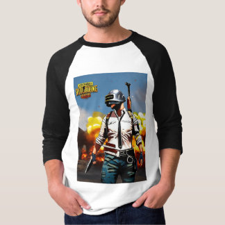 El pubg de diseño de camisetas del hombre