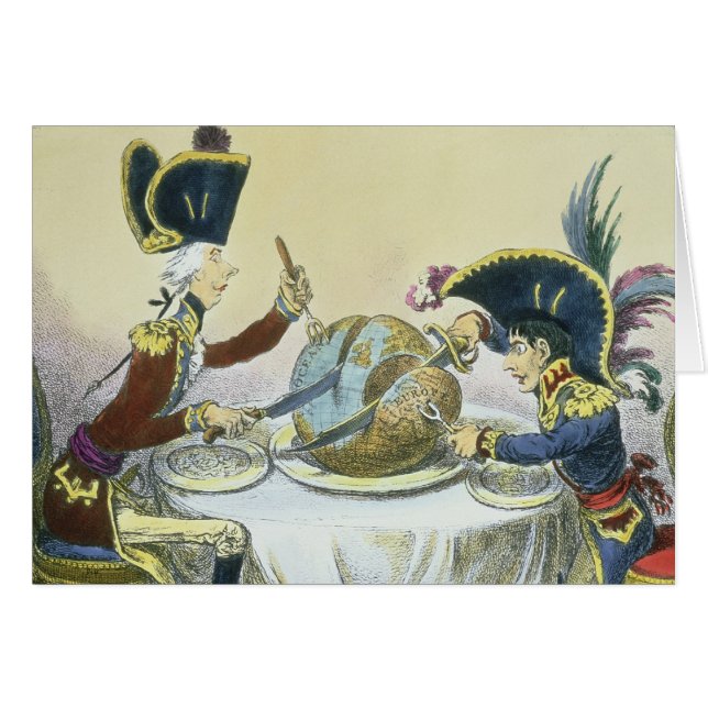 El pudín de ciruelo en el peligro, 1805 (Anverso (Horizontal))