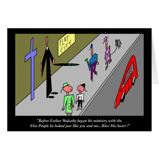 El pueblo plano (Anverso (Horizontal))