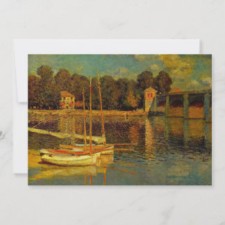 El puente de Argenteuil por Claude Monet