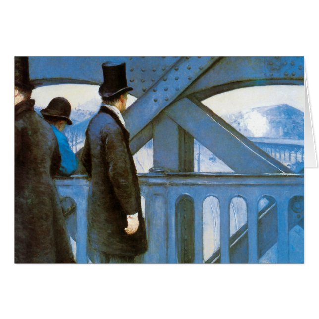 El puente de Europa de Gustave Caillebotte (Anverso (Horizontal))