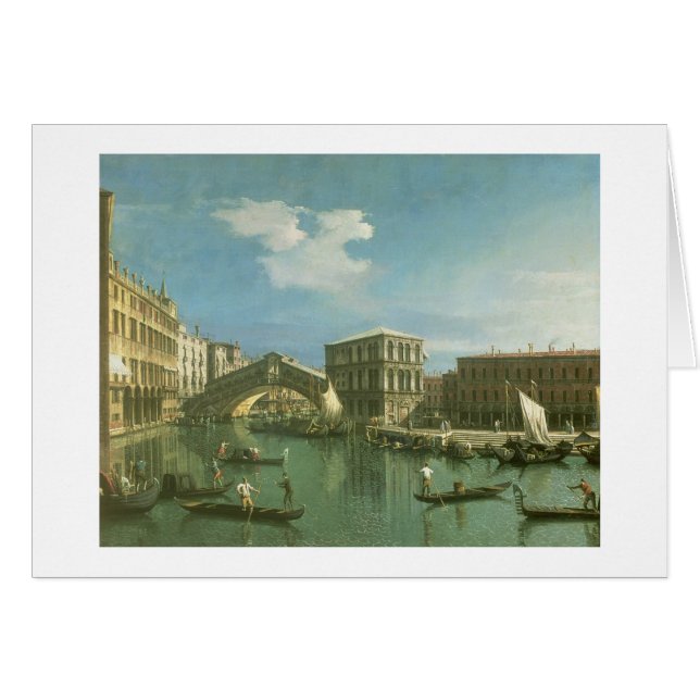 El puente de Rialto, Venecia (Anverso (Horizontal))