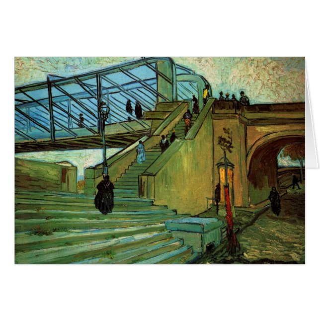 El puente de Trinquetaille de Vincent van Gogh (Anverso (Horizontal))