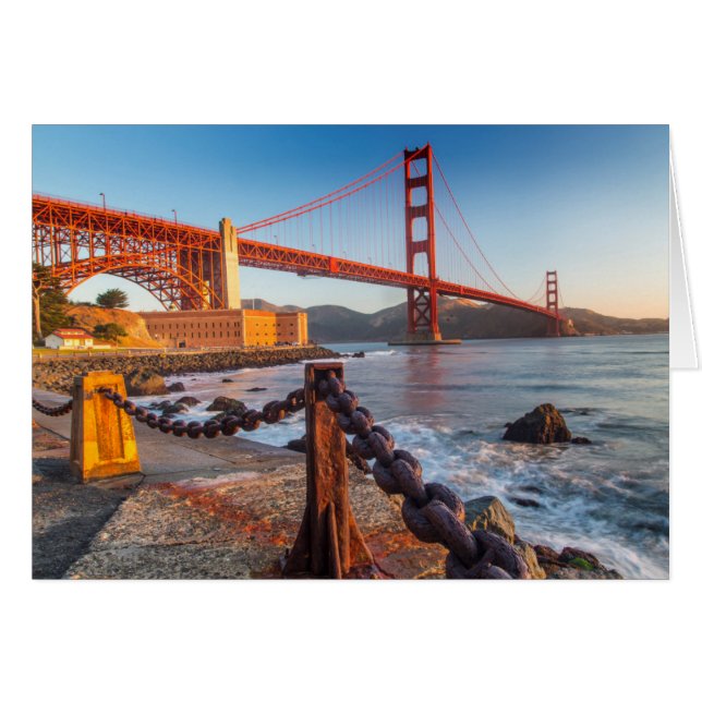 El puente Golden Gate desde Fort Point (Anverso (Horizontal))