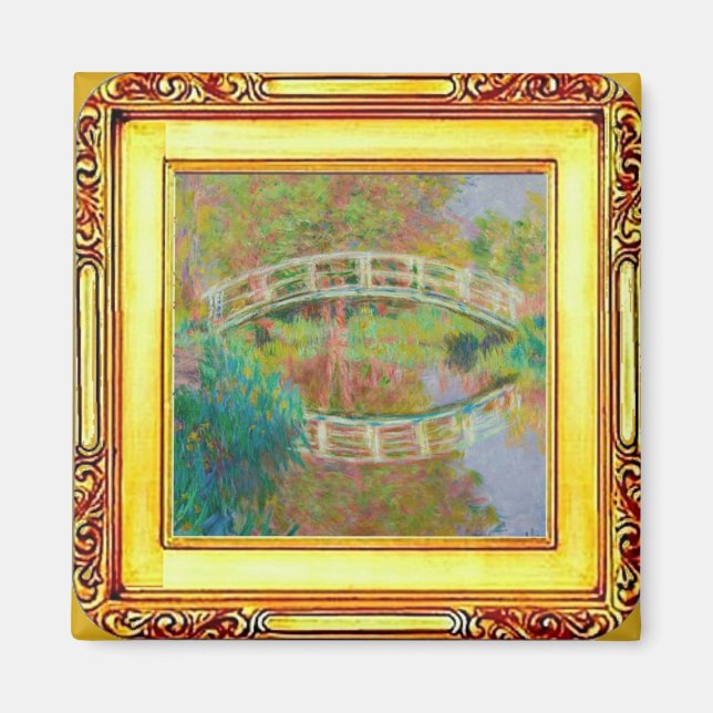 El Puente Japonés, Monet, Imán (Frente)