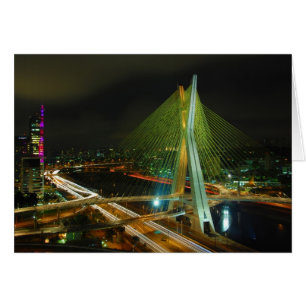 El puente Octavio Frias de Oliveira Sao Paulo