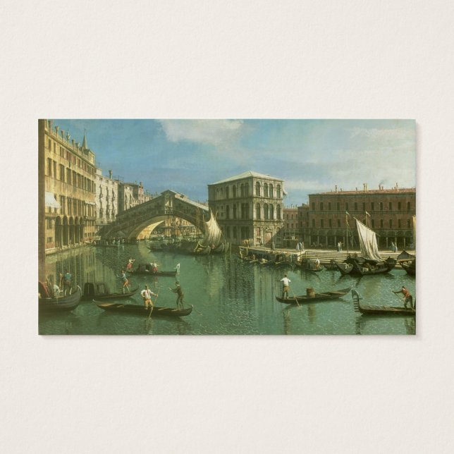 El puente Rialto, Venecia (Atrás)