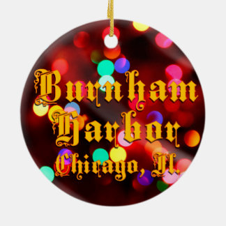 El puerto Chicago de Burnham enciende el ornamento