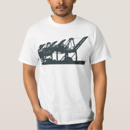 El puerto Cranes la camiseta