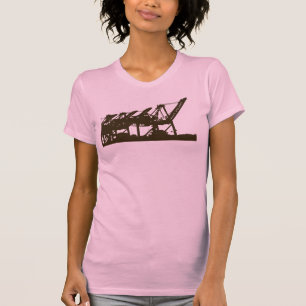 El puerto Cranes las camisetas sin mangas de