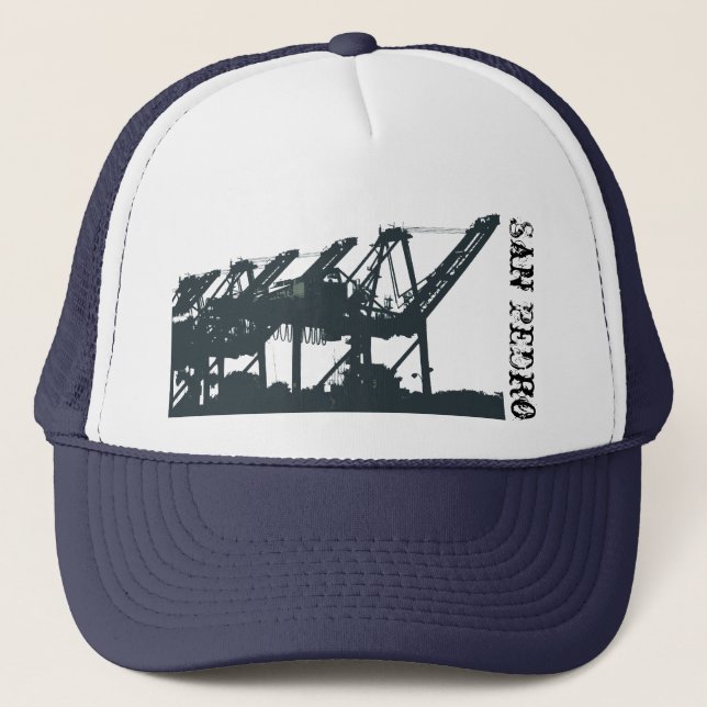 El puerto de San Pedro Cranes el gorra (Anverso)