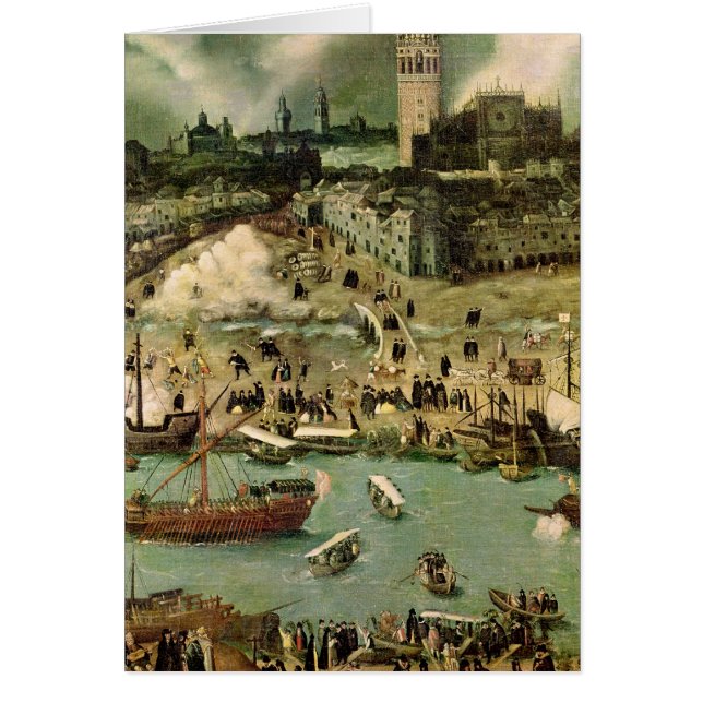El puerto de Sevilla, c.1590 (Frente)