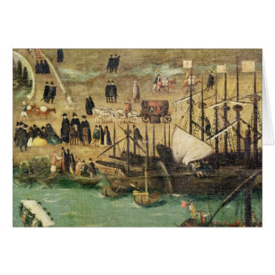 El puerto de Sevilla, c.1590
