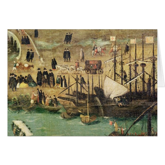 El puerto de Sevilla, c.1590 (Anverso (Horizontal))