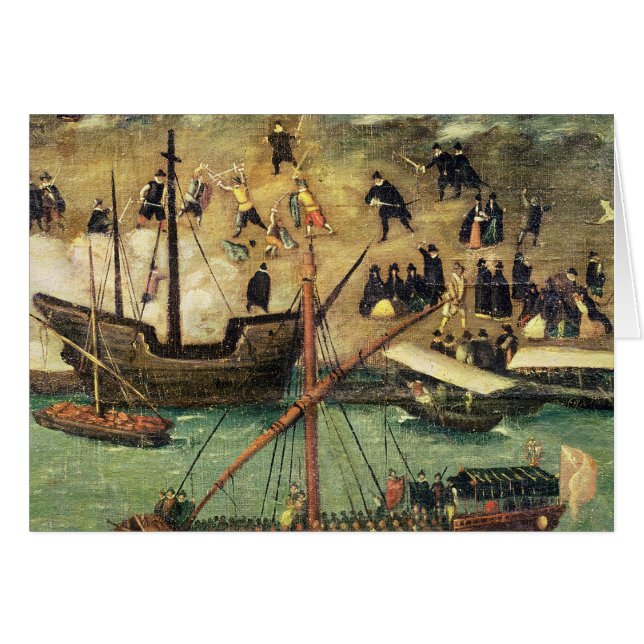 El puerto de Sevilla, c.1590 (Anverso (Horizontal))