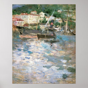 El Puerto, Niza de Berthe Morisot, Arte Fino Antig