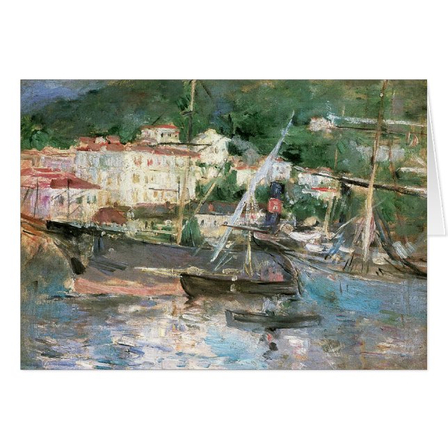 El puerto, Niza por Berthe Morisot, Bella Artes Vi (Anverso (Horizontal))