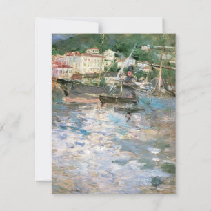 El puerto, Niza por Berthe Morisot, Bella Artes Vi