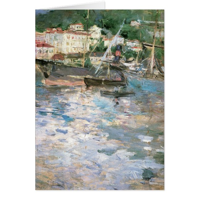 El puerto, Niza por Berthe Morisot, Bella Artes Vi (Frente)
