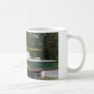 El pulidor cruza taza divertida