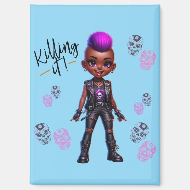 El Punk africano que mata el imán (Anverso)