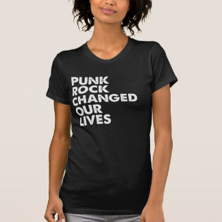 El punk rock cambió nuestra camiseta gráfica de