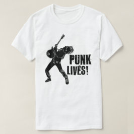 ¡El punk vive! Camiseta