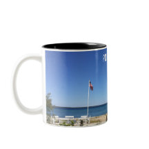 El punto en la taza del cruzado de Nipigon del
