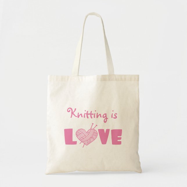 El punto es la bolsa de amor de Tote (Frente)
