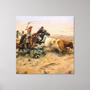 “El que abandona la manada” Arte occidental de Cha