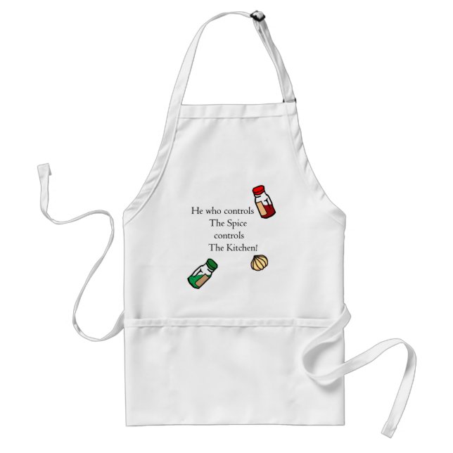 Él que controla el delantal de la especia (Frente)