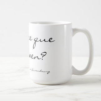el que le del Qu'est-ce buppen la taza