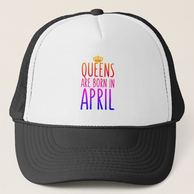 El Queens es en abril gorra nacido (Anverso)
