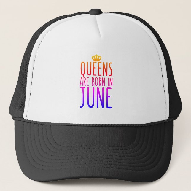 El Queens es en junio gorra nacido (Anverso)