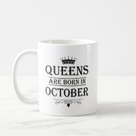 El Queens es en octubre tazas nacidas