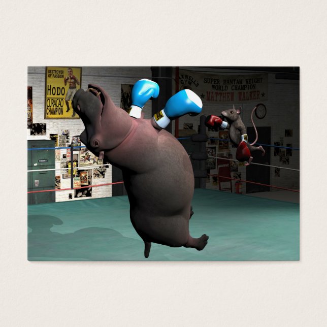 El ratón golpea a Hippo KO (Frente)