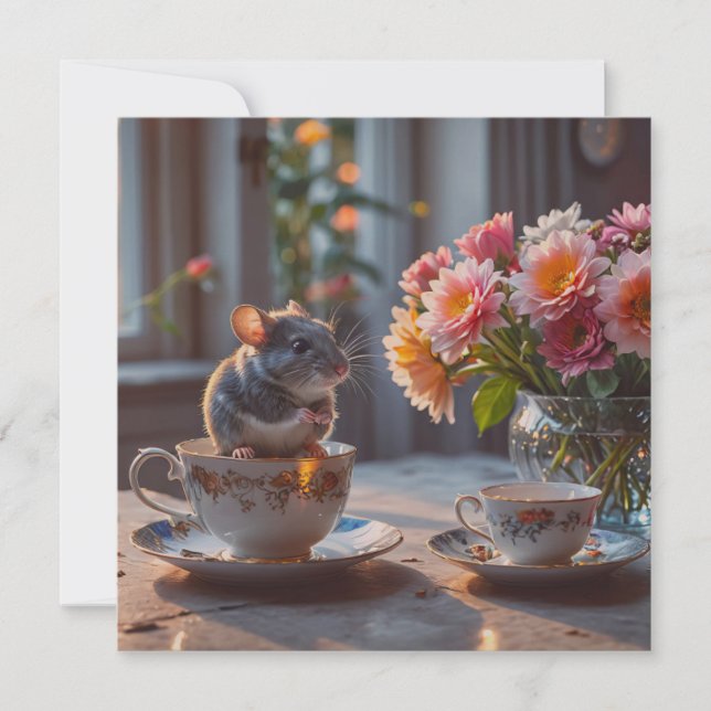 El ratón viene al té (Anverso)