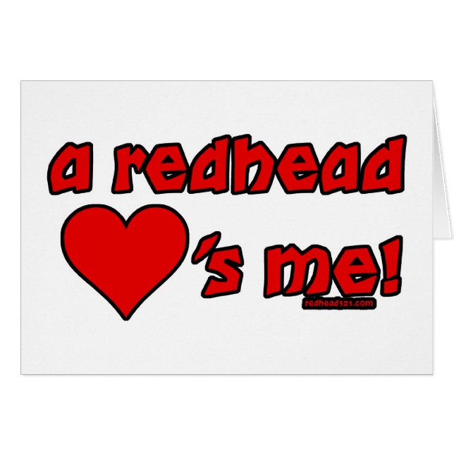El Redhead me ama (Anverso (Horizontal))