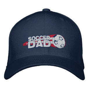 El regalo de la gorra bordada de papá de fútbol