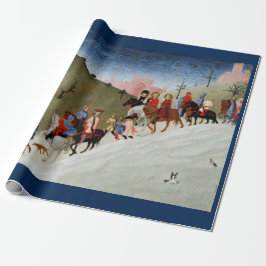 El regalo de los Navidades Magi envuelto papel