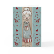 El regalo del amor - Tarjeta de Navidades