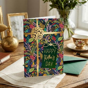El regalo perfecto Floral elegante Día de la Madr