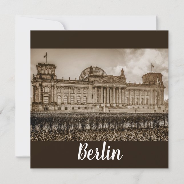 El Reichstag Berlín (Anverso)