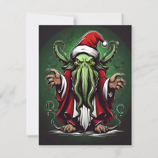 El reino Yuletide de Cthulhu: un Navidad aterrador (Anverso)