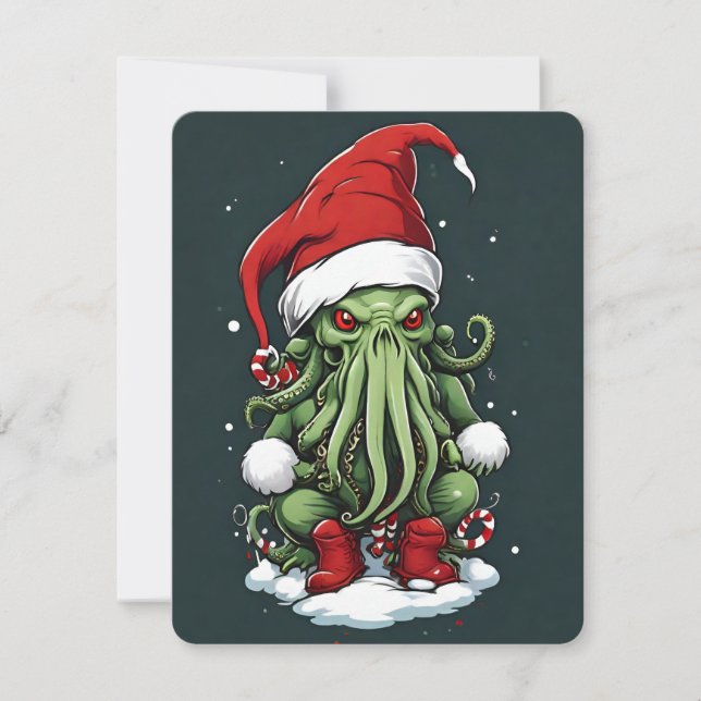 El reino Yuletide de Cthulhu: un Navidad aterrador (Anverso)