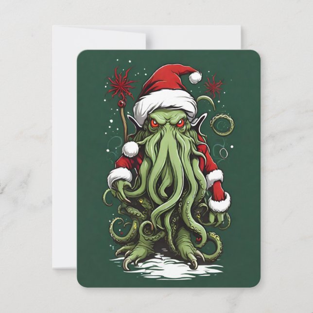 El reino Yuletide de Cthulhu: un Navidad aterrador (Anverso)